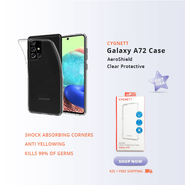 Galaxy A72 Clear Case