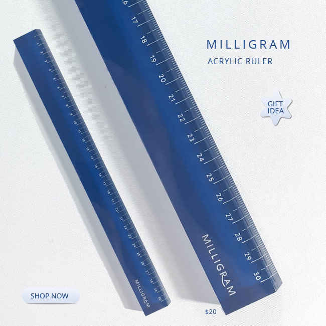 Acrylic 30CM Ruler