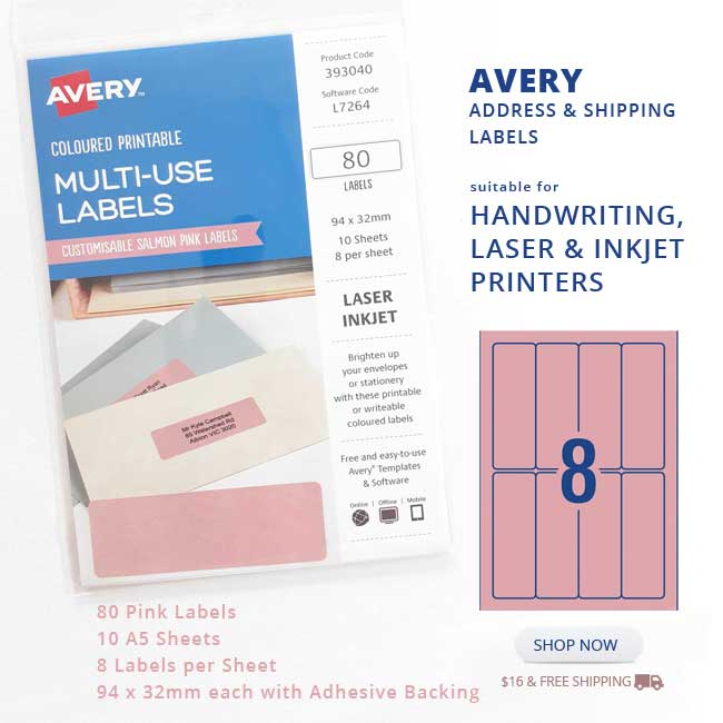 Avery Address Labels