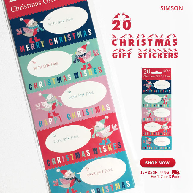 Xmas Gift Stickers