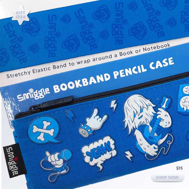 School Bookband Pencil Case