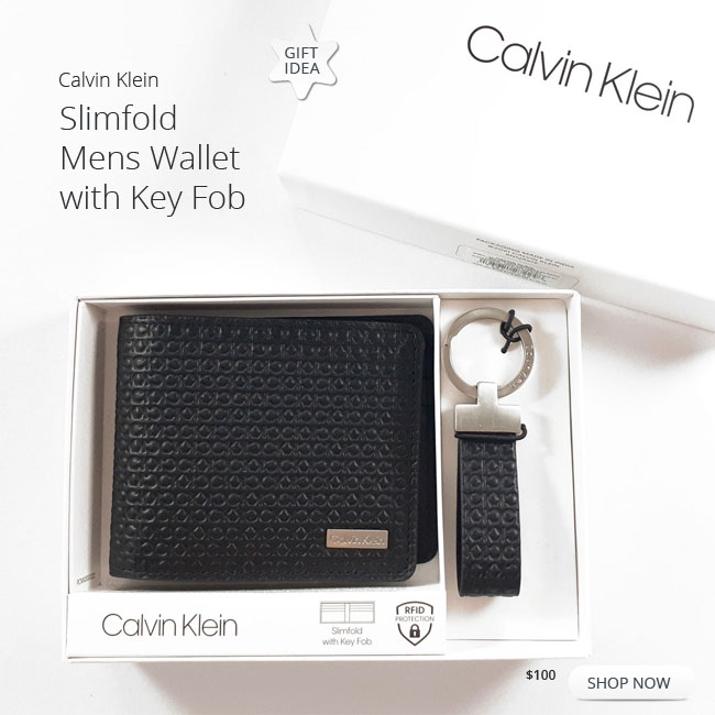 Mens Leather Calvin Klein Wallet