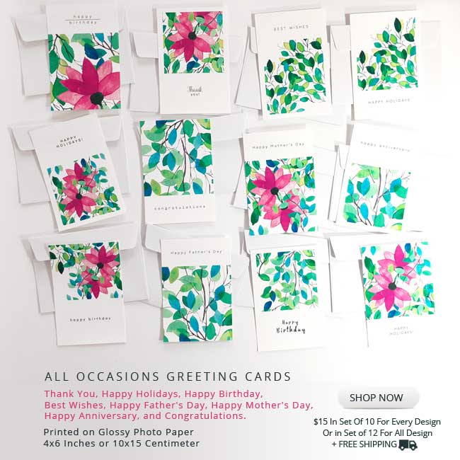 Floral Greeting Cards