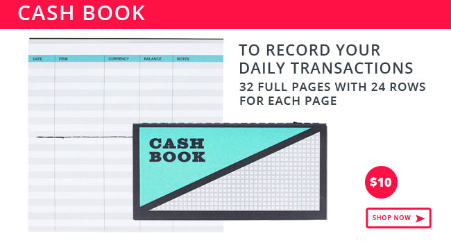 Paperchase Cash Book