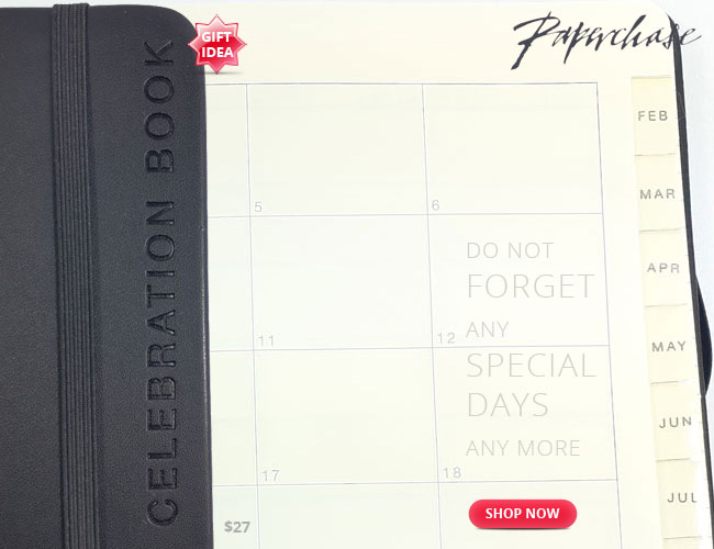 Celebration Remindar Book