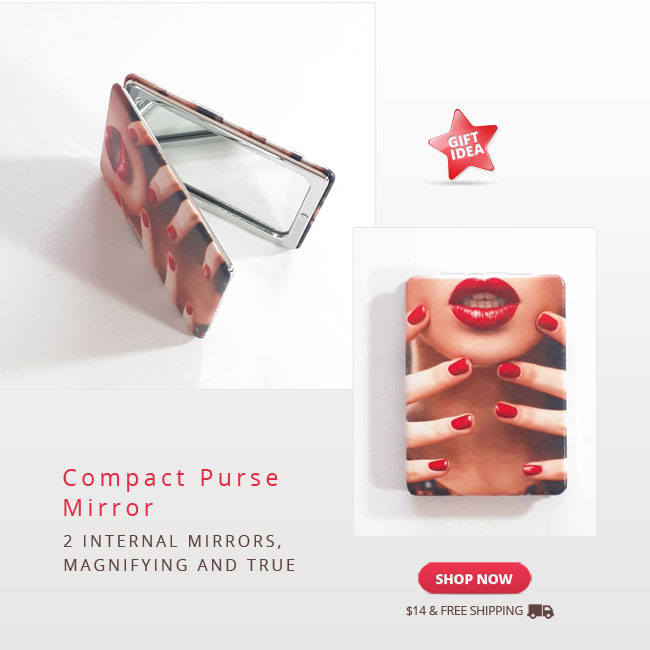 Purse Compact Mirror