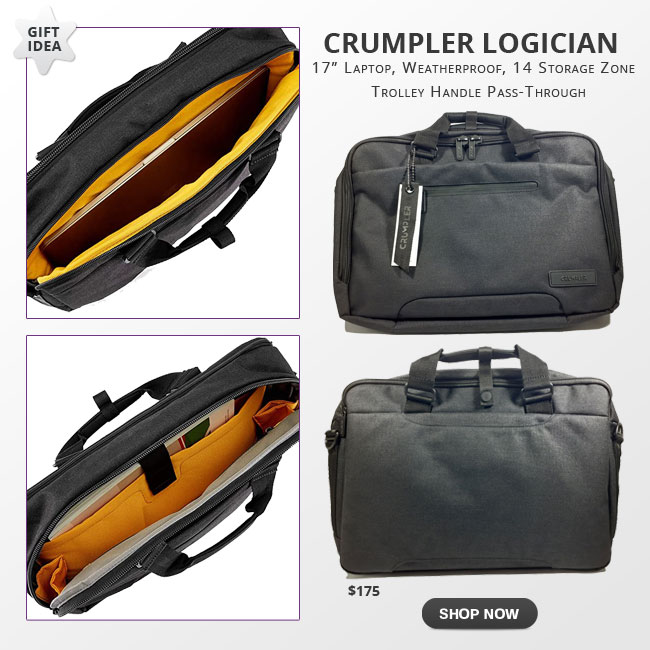 Crumpler Logician Laptop Briefcase