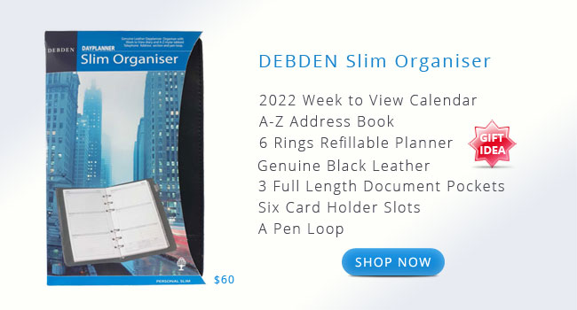 Debden Leather Organiser