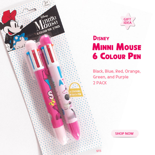 Disney 6 Color Pen