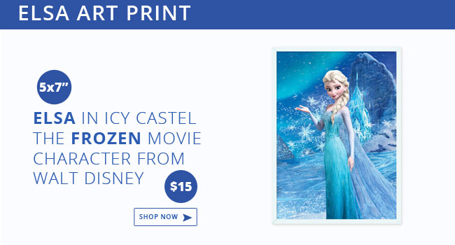 Frozen Art Print