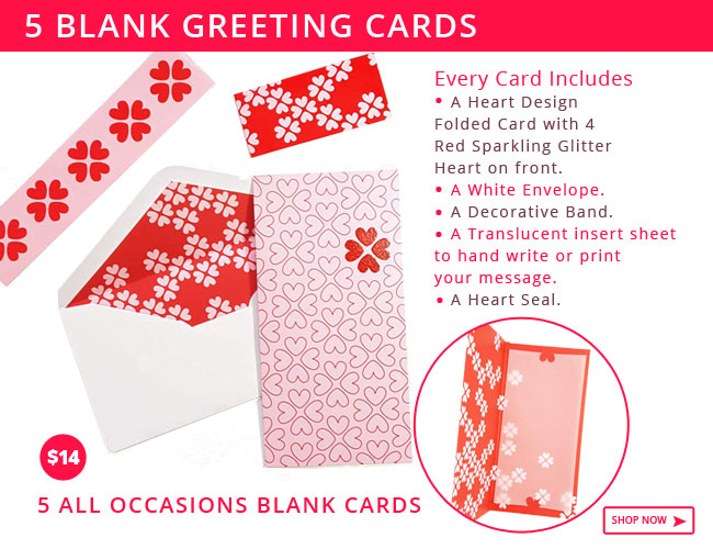 Blank All Occasion Greeting Cards