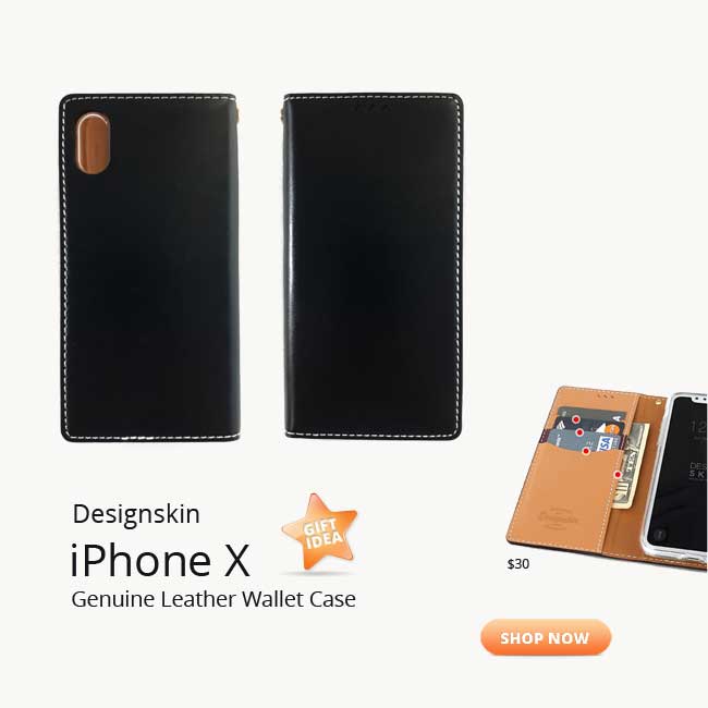 iPhone X Wallet Case