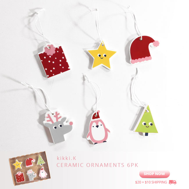Xmas Ceramic Ornaments