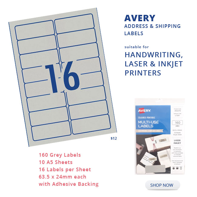 Address & Shipping Labels