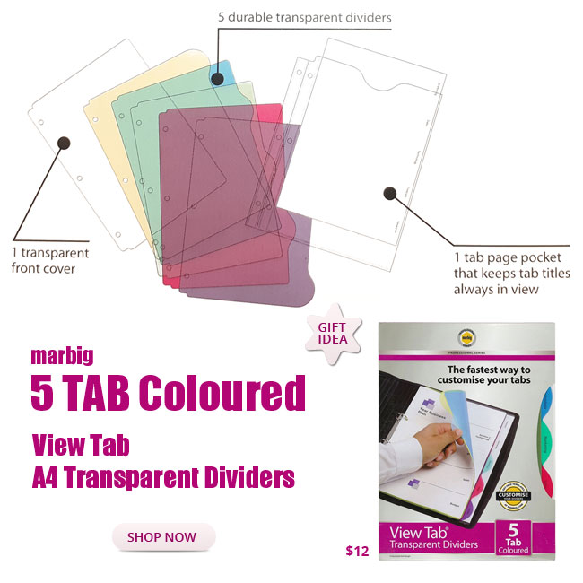 Marbig Tab Dividers
