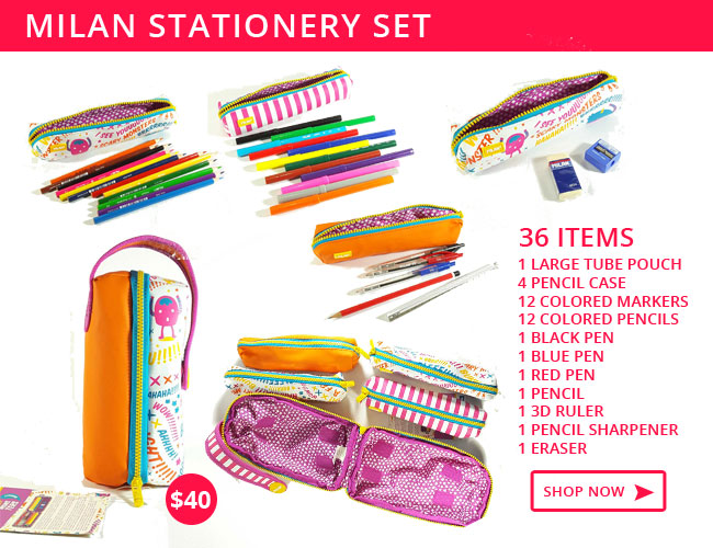 Milan Tube Pencil Case