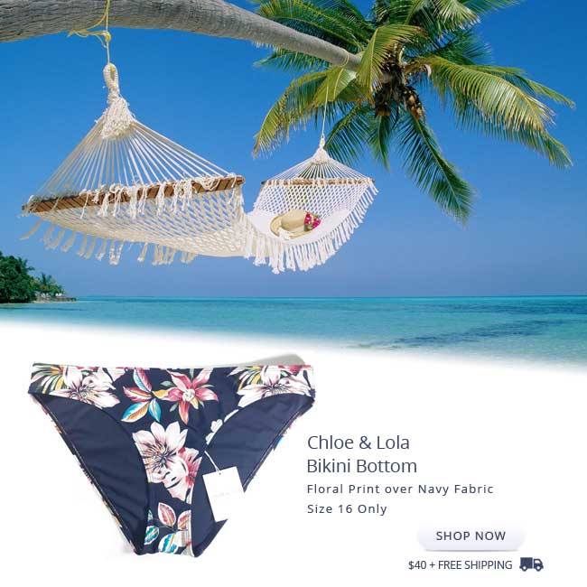 Floral Bikini Bottom