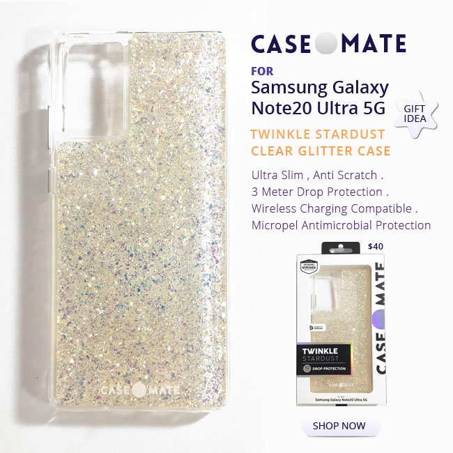 Note 20 Ultra Glitter Case