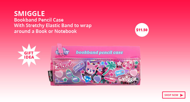 Bookband Pencil Case Pink