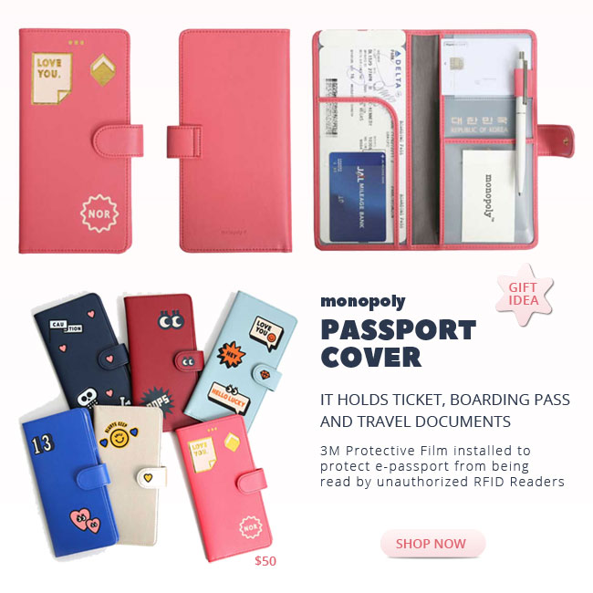 Pink Passprt Cover