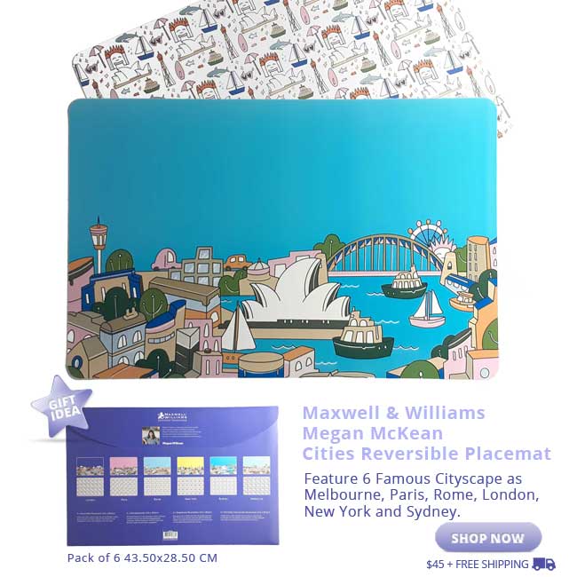 Reversible Cities Placemat