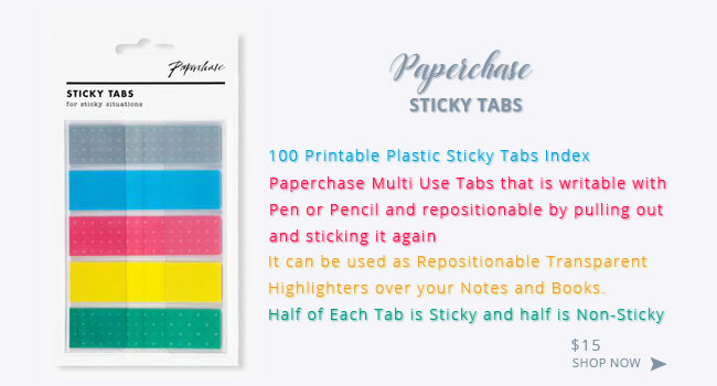 Paperchase Sticky Tabs