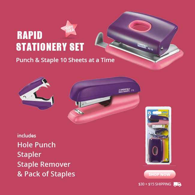 Stapler Punch Set