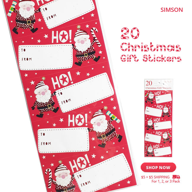 Xmas Gift Stickers