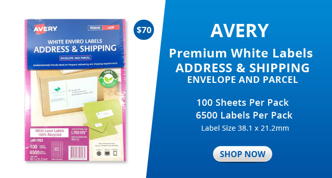 Avery Shipping Labels