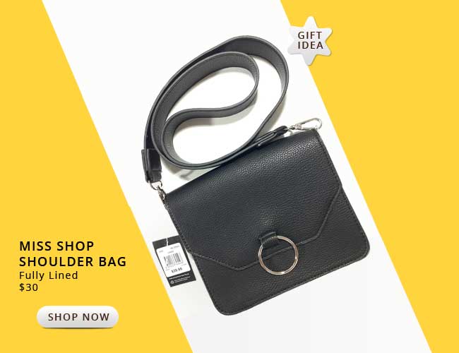 Small Black Messenger Bag