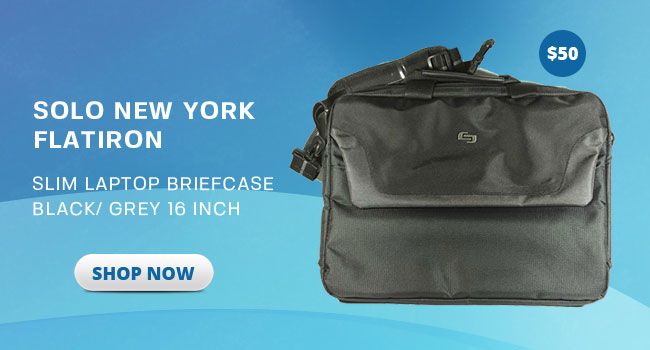 Solo New York Laptop Briefcase