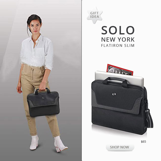 Black Laptop Briefcase