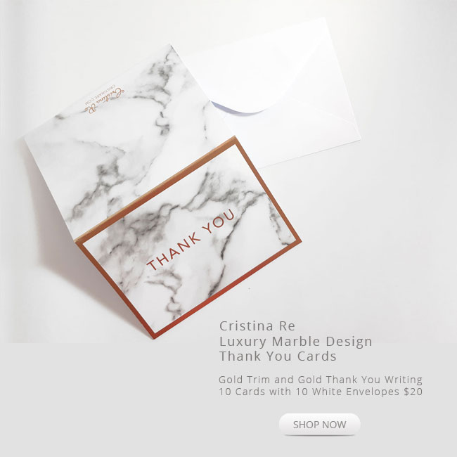 Luxury Thank You Cards