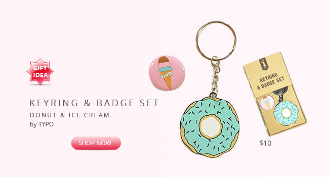 Keyring Badge Set